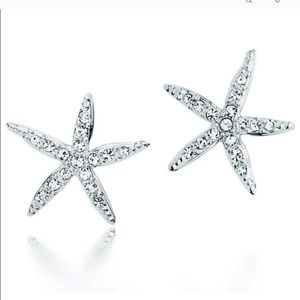 Swarovski Crystal Starfish Earrings